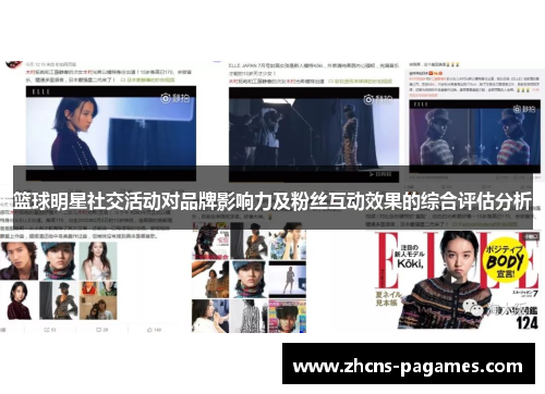 篮球明星社交活动对品牌影响力及粉丝互动效果的综合评估分析